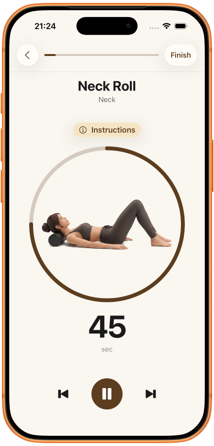 Foam Roller Exercises - Relief screenshot