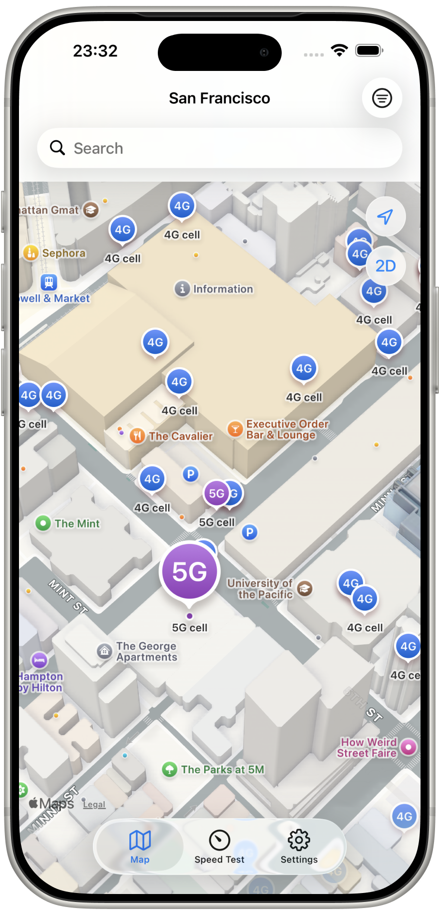 Signal Finder screenshot